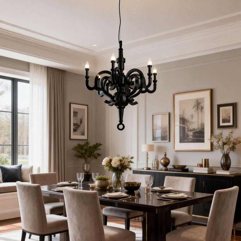 Vroliar Chandelier – Nordic Creative Resin Dining Chandelier