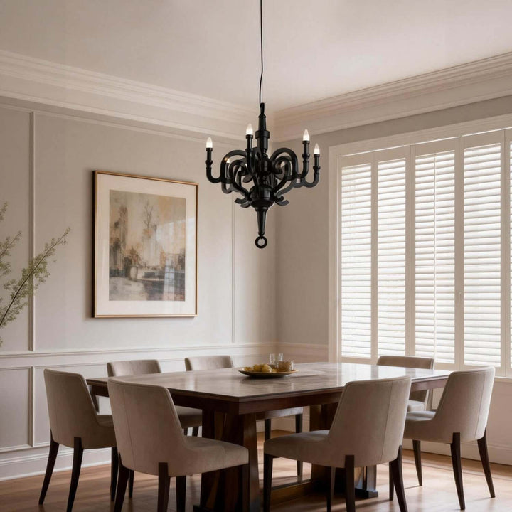 Vroliar Chandelier – Nordic Creative Resin Dining Chandelier