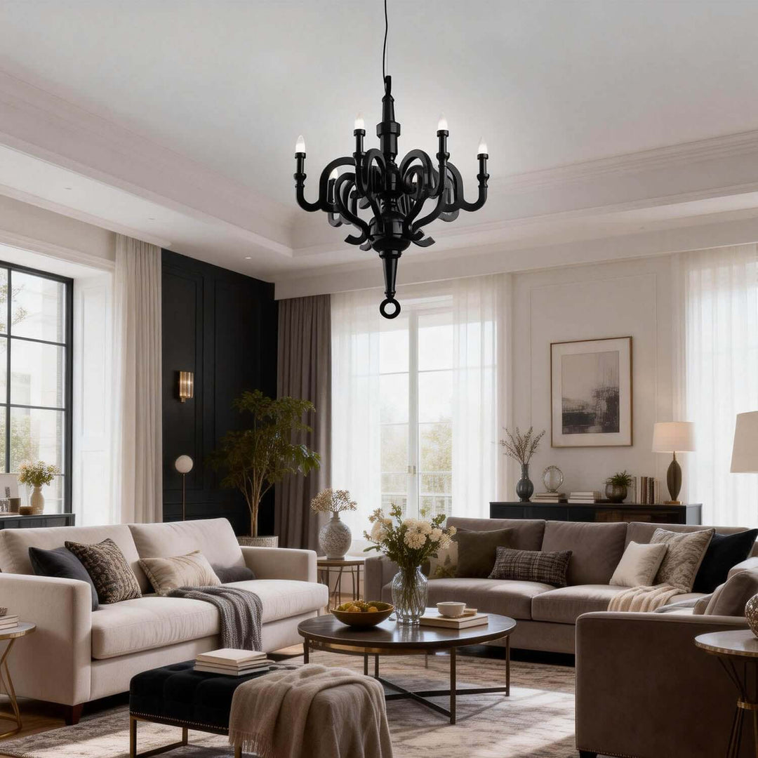 Vroliar Chandelier – Nordic Creative Resin Dining Chandelier