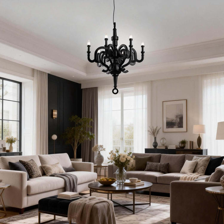 Vroliar Chandelier – Nordic Creative Resin Dining Chandelier