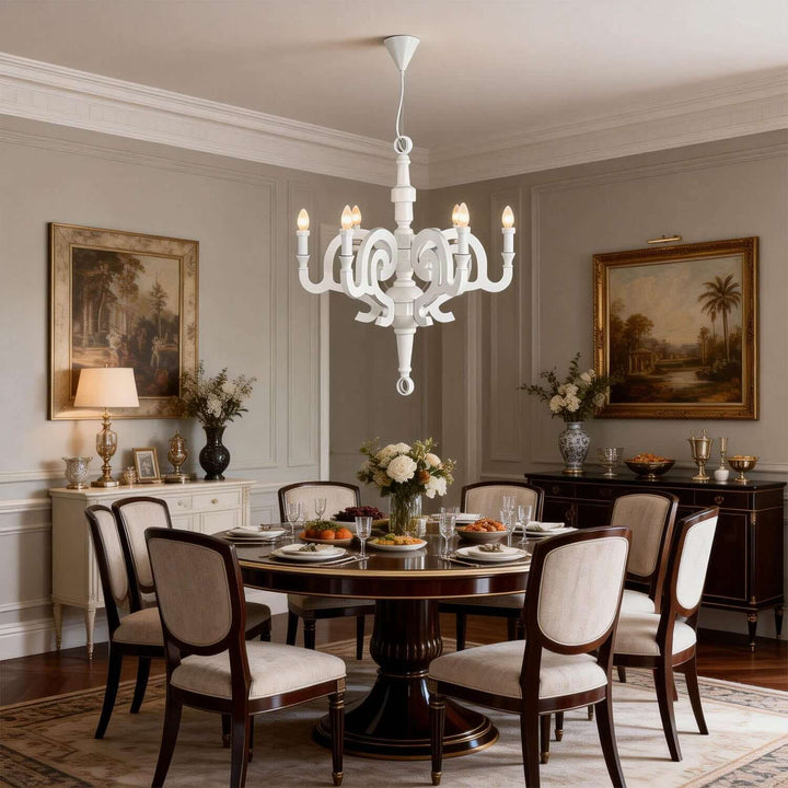 Vroliar Chandelier – Nordic Creative Resin Dining Chandelier
