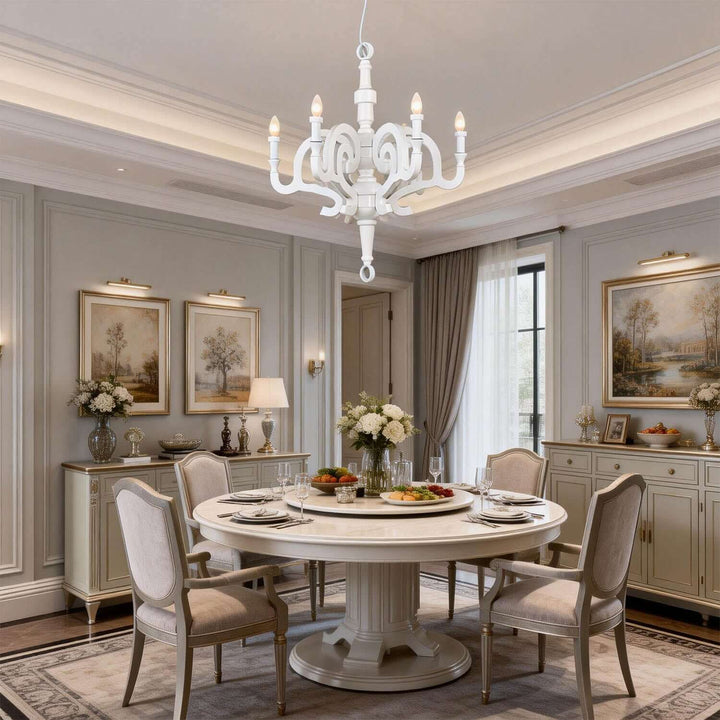 Vroliar Chandelier – Nordic Creative Resin Dining Chandelier
