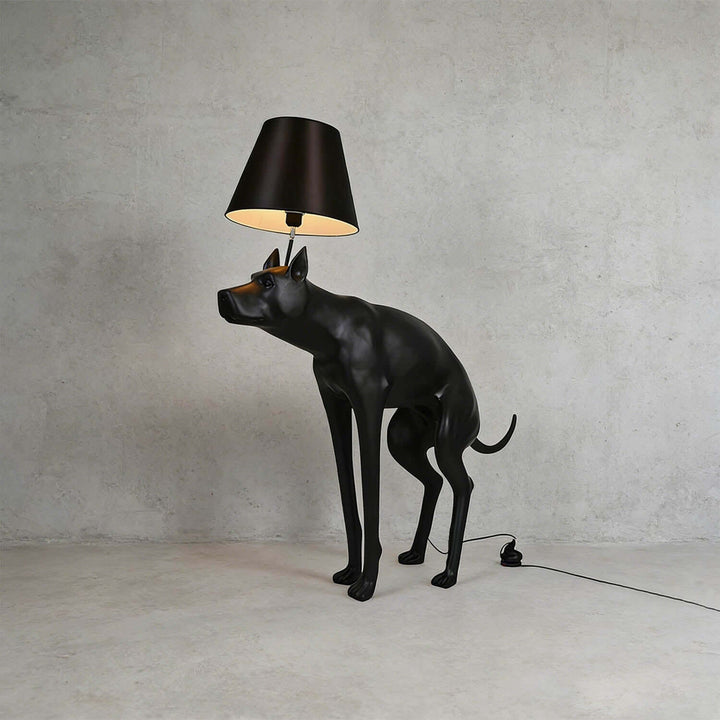 Vulnira Floor Lamp – Nordic Creative Puppy Resin Light