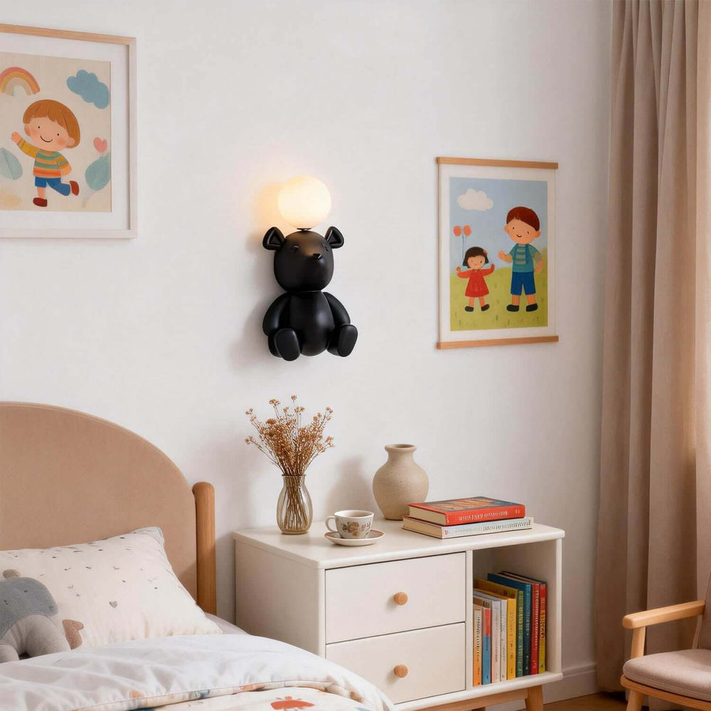 Vurnexi Wall Light – Stylish Creative Bear Children's Room Lamp