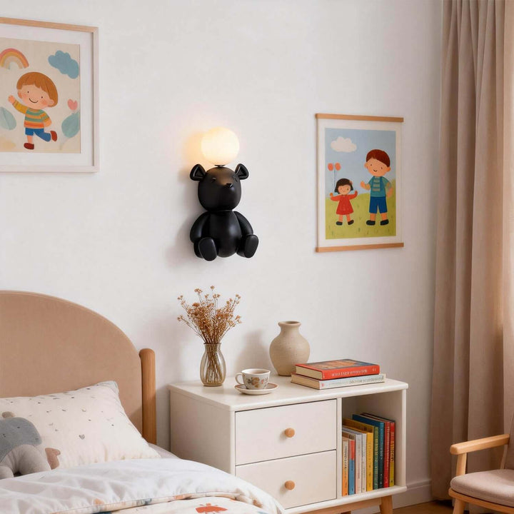 Vurnexi Wall Light – Stylish Creative Bear Children's Room Lamp