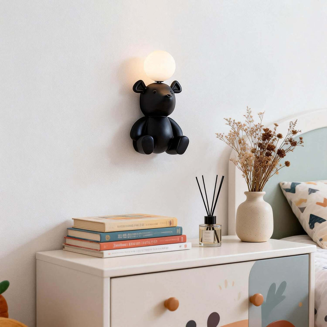 Vurnexi Wall Light – Stylish Creative Bear Children's Room Lamp