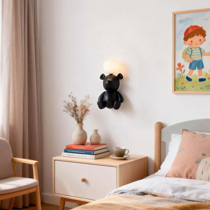 Vurnexi Wall Light – Stylish Creative Bear Children's Room Lamp