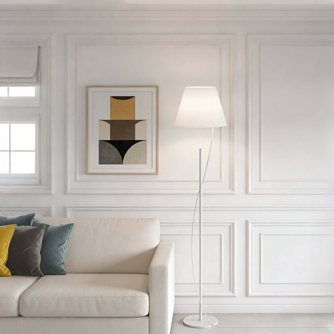 Vylen Floor Lamp Minimal DuPont Paper Office Floor Lamp