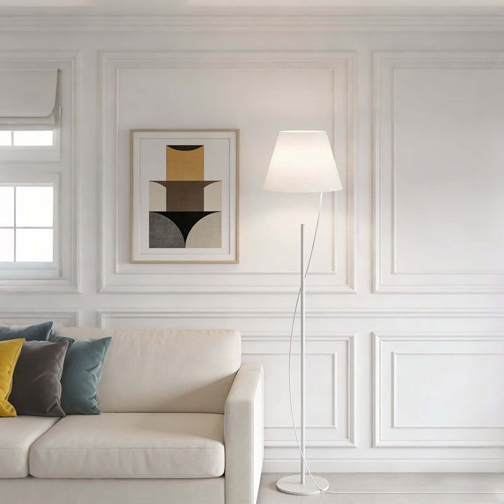Vylen Floor Lamp Minimal DuPont Paper Office Floor Lamp
