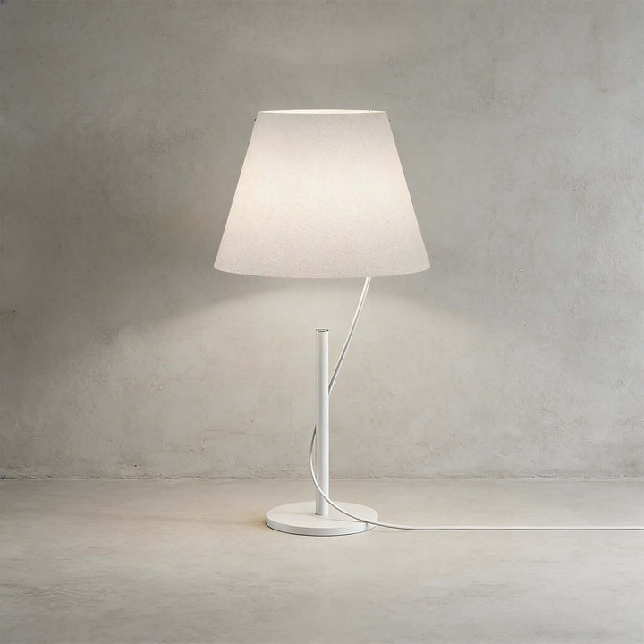 Vylen Table Lamp – Minimal DuPont Paper Office Light