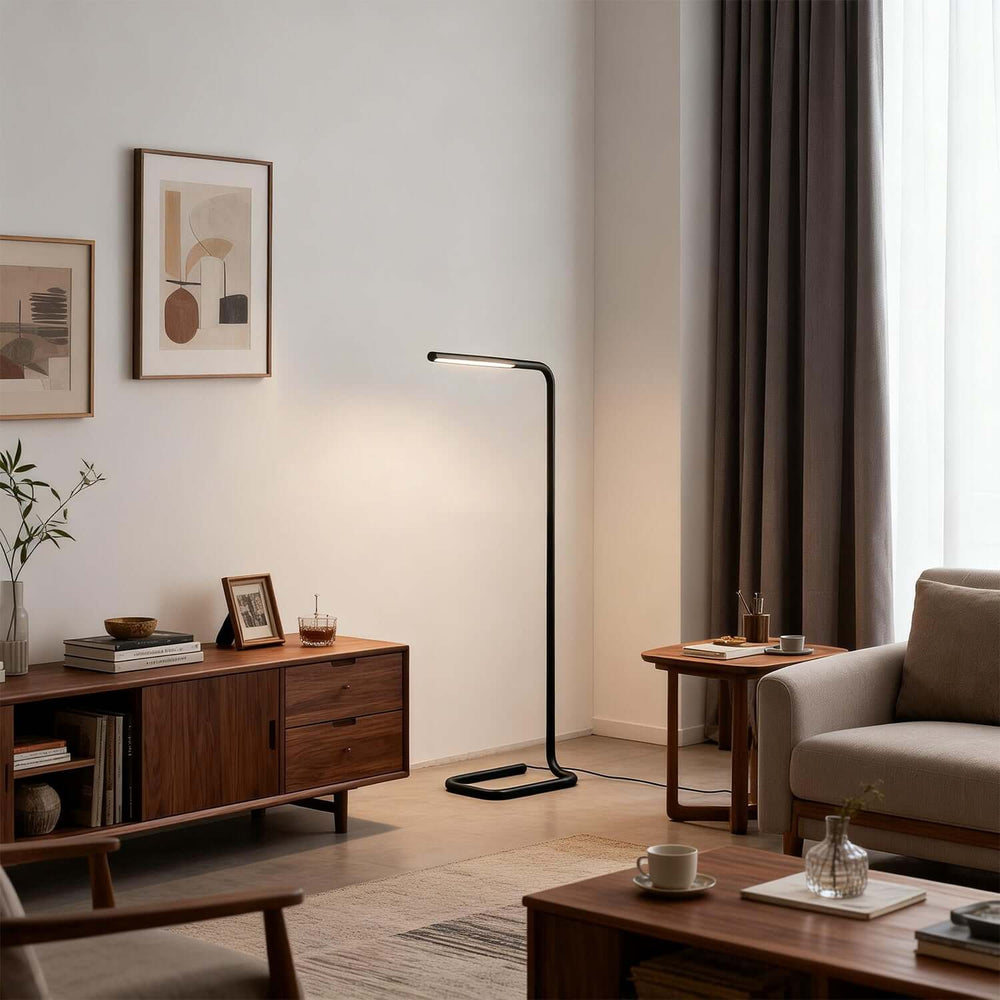 Vynore Floor Lamp – Modern Minimal LED Office Lighting