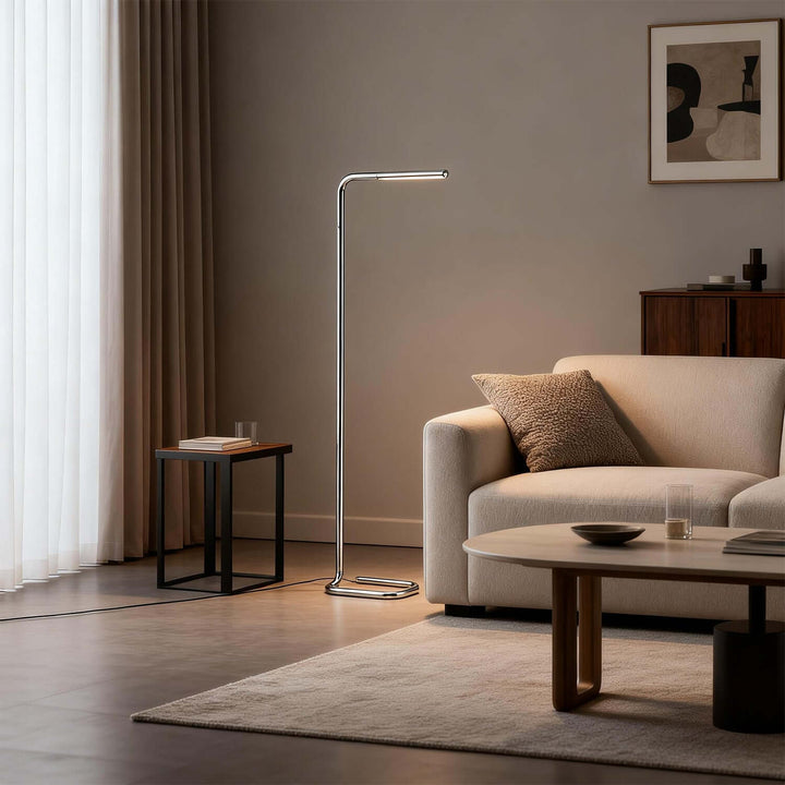Vynore Floor Lamp – Modern Minimal LED Office Lighting
