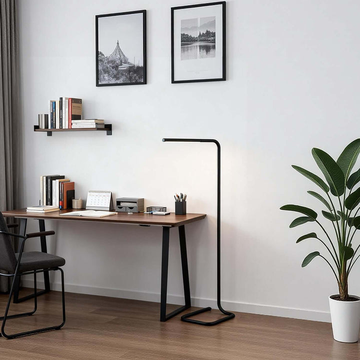 Vynore Floor Lamp – Modern Minimal LED Office Lighting