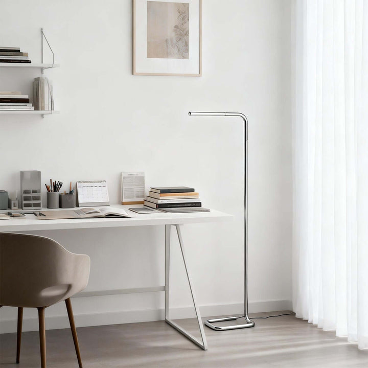 Vynore Floor Lamp – Modern Minimal LED Office Lighting