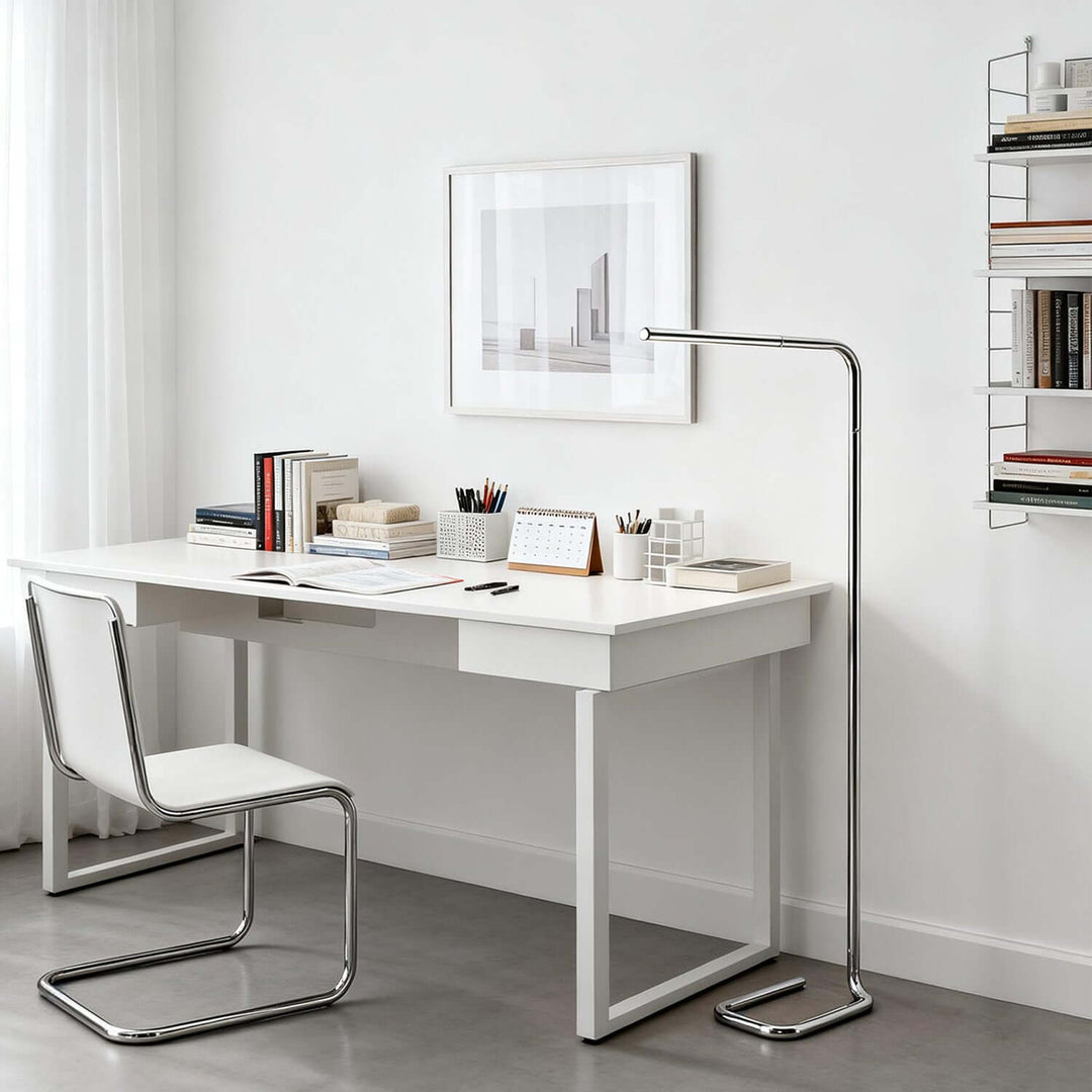 Vynore Floor Lamp – Modern Minimal LED Office Lighting