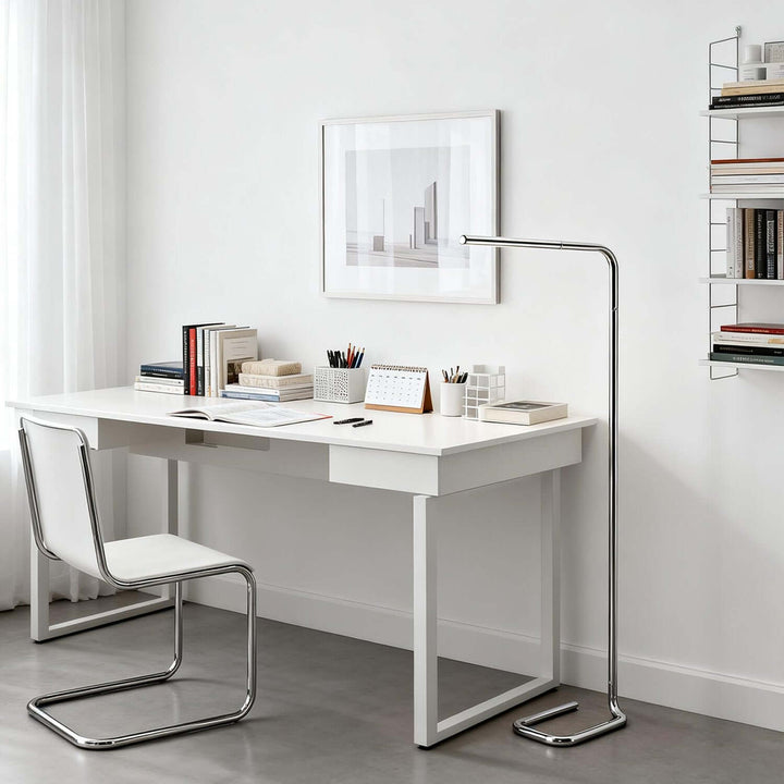 Vynore Floor Lamp – Modern Minimal LED Office Lighting
