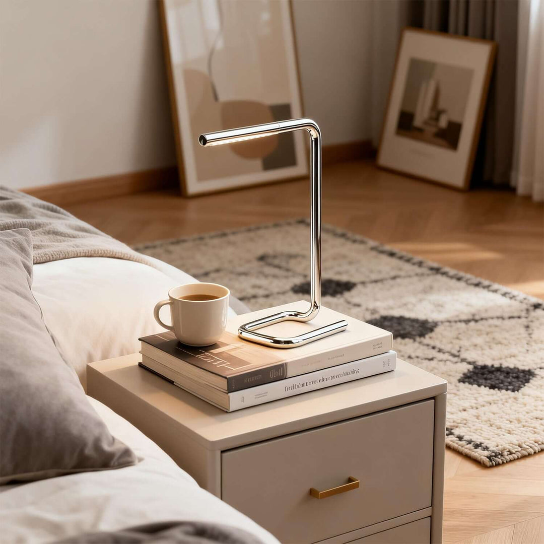 Vynore Table Lamp – Modern Minimal LED Office Light