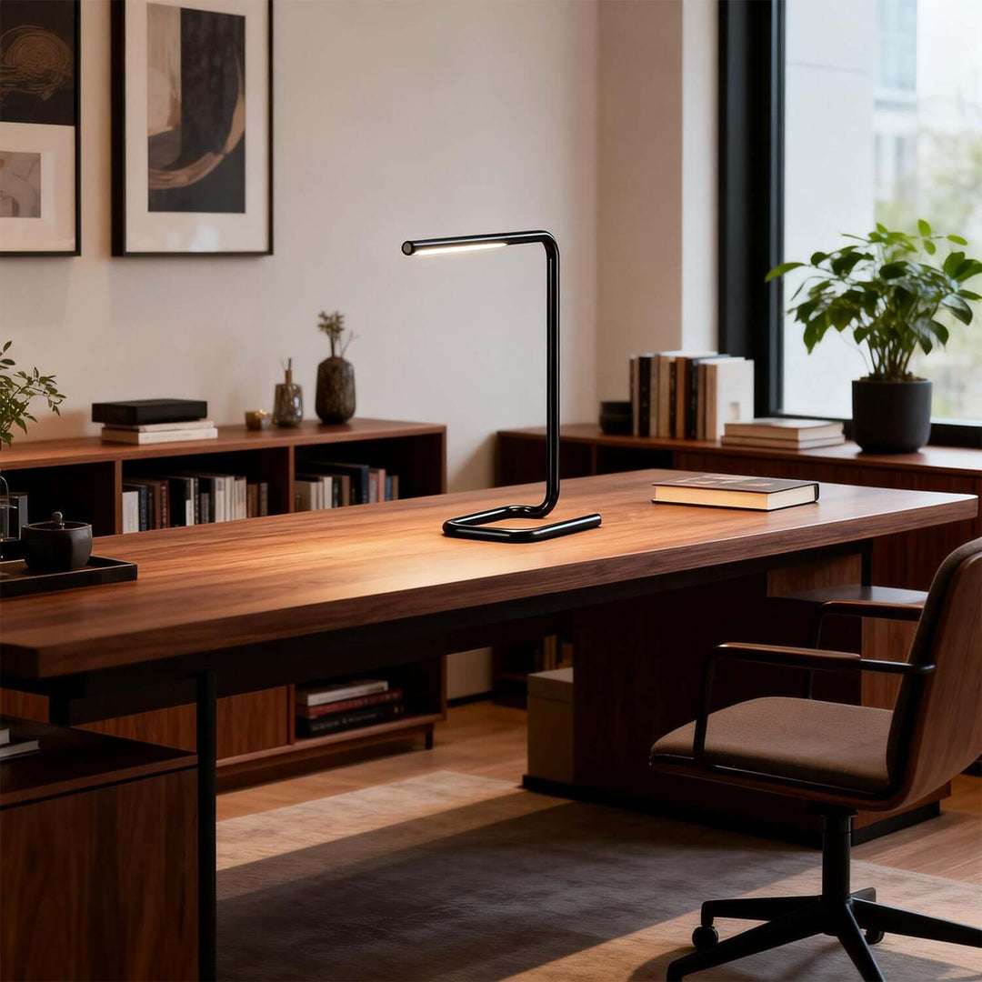 Vynore Table Lamp – Modern Minimal LED Office Light