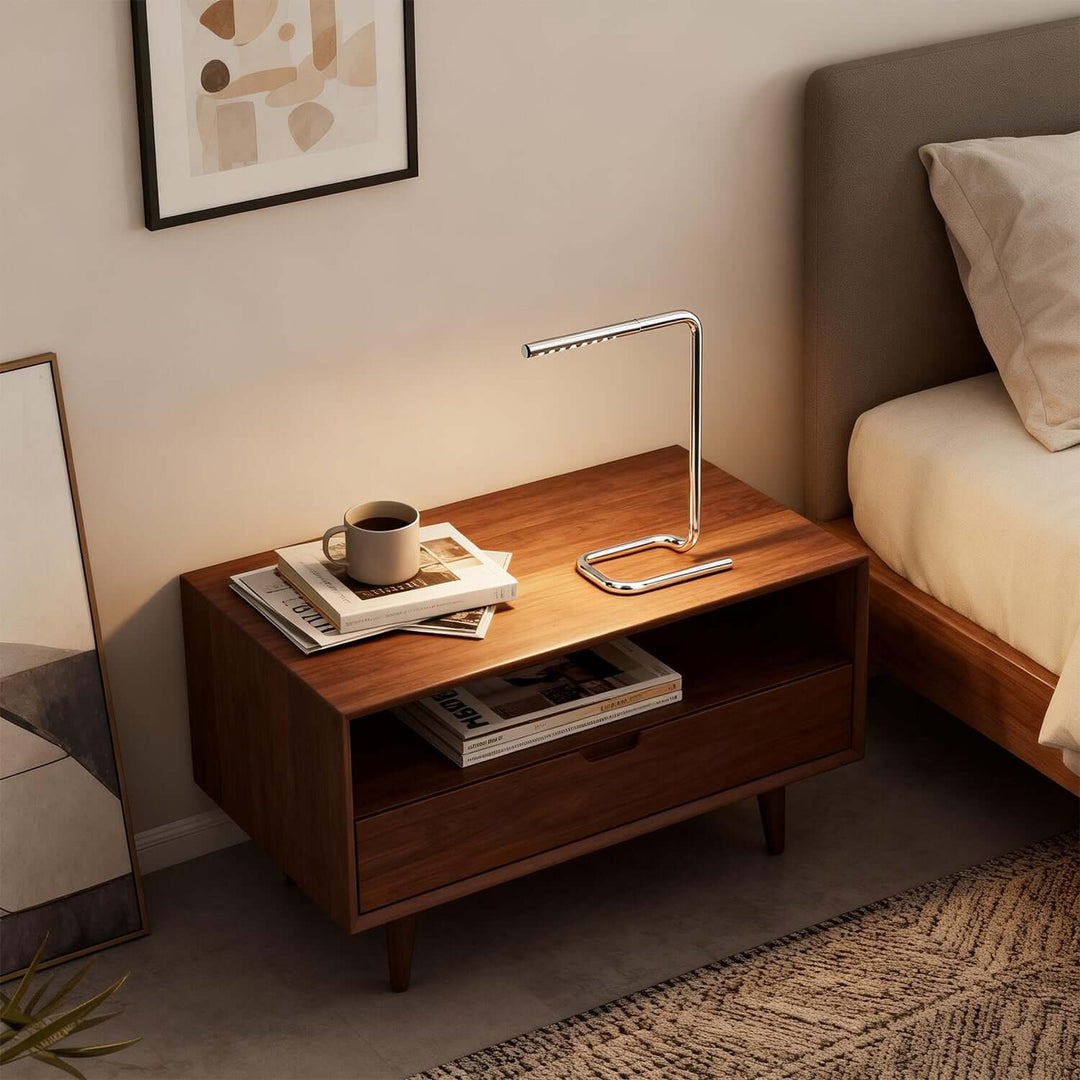 Vynore Table Lamp – Modern Minimal LED Office Light