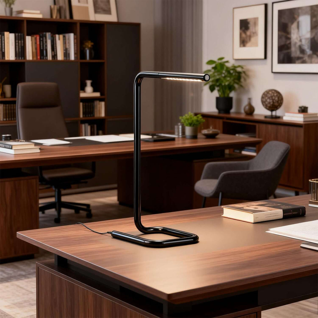Vynore Table Lamp – Modern Minimal LED Office Light