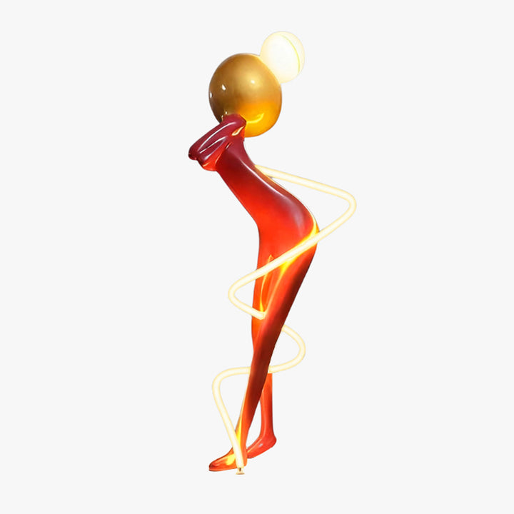 Vynova Sculptural Floor Lamp