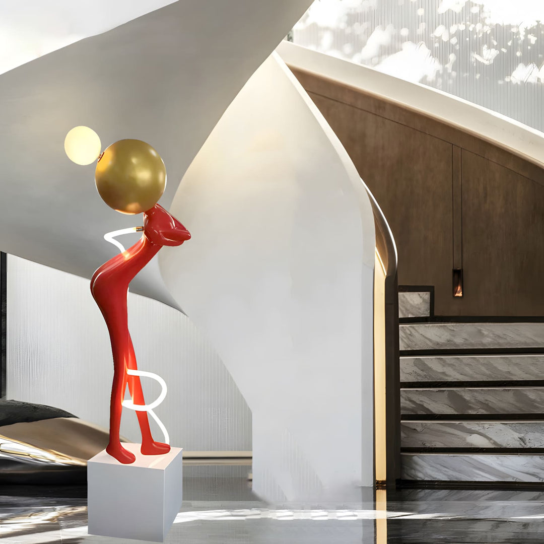 Vynova Sculptural Floor Lamp