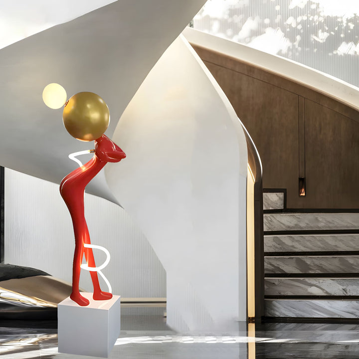 Vynova Sculptural Floor Lamp