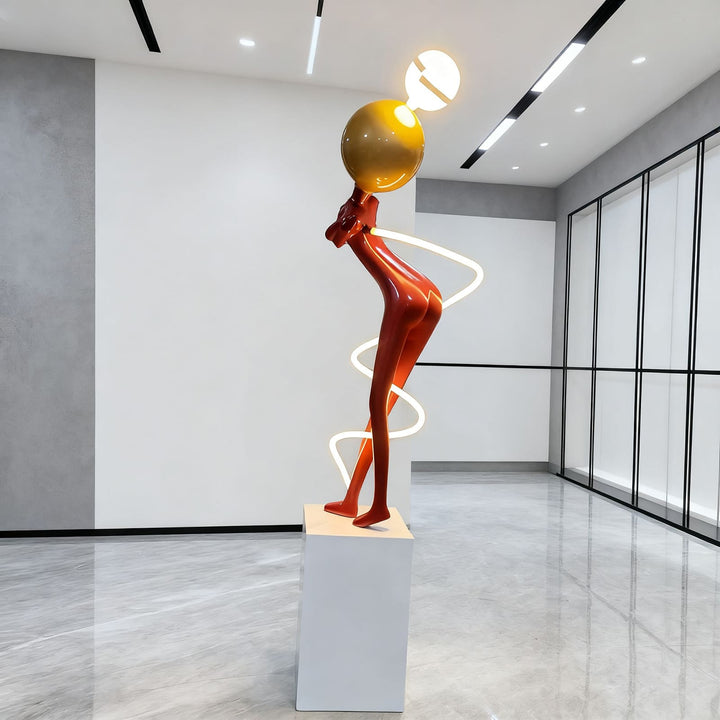 Vynova Sculptural Floor Lamp