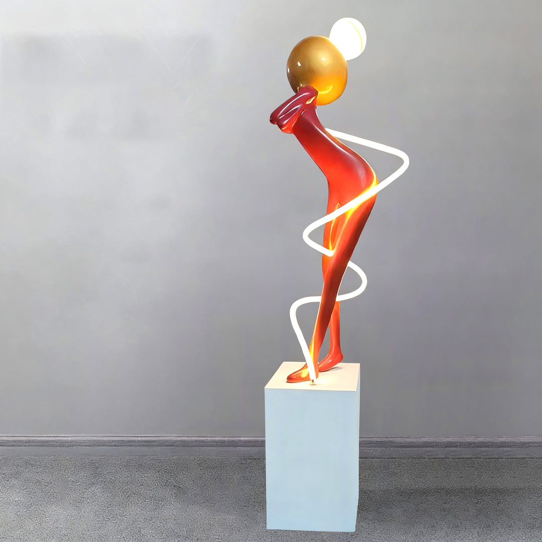 Vynova Sculptural Floor Lamp
