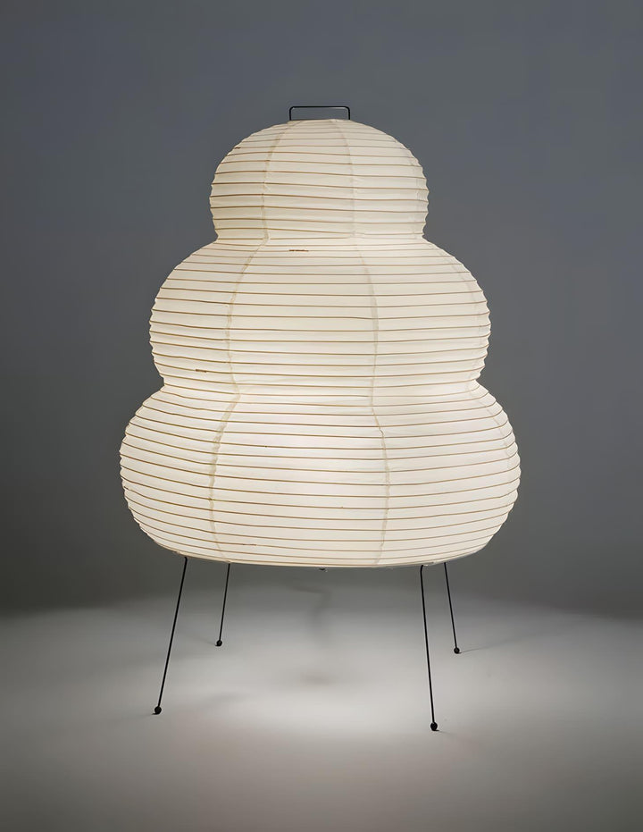 Washi Paper Akari 25N Floor Lamp – Elegant Japanese Design & Glow | Vinlighting | Vinlighting