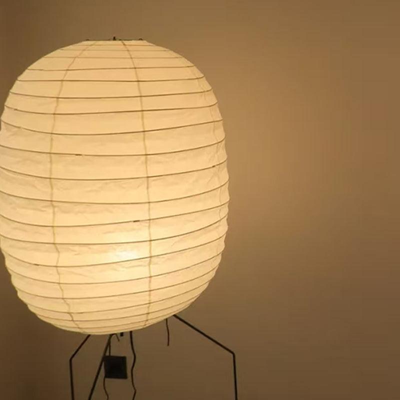 Washi Paper Akari UF3-DL Floor Lamp – Elegant Japanese Lighting | Vinlighting | Vinlighting