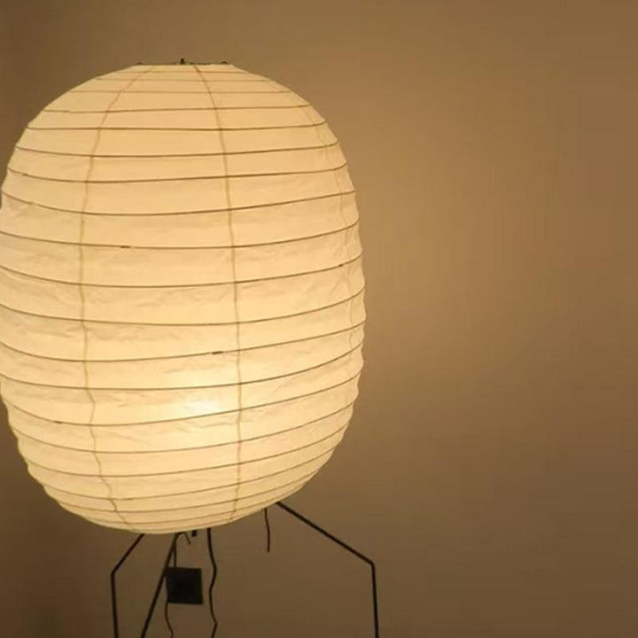 Washi Paper Akari UF3-DL Floor Lamp – Elegant Japanese Lighting | Vinlighting | Vinlighting