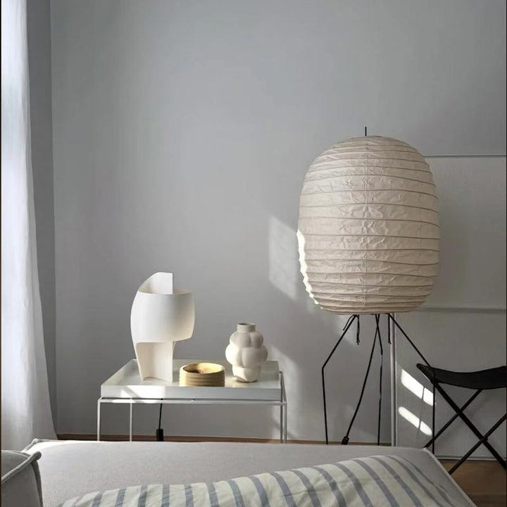 Washi Paper Akari UF3-DL Floor Lamp – Elegant Japanese Lighting | Vinlighting | Vinlighting