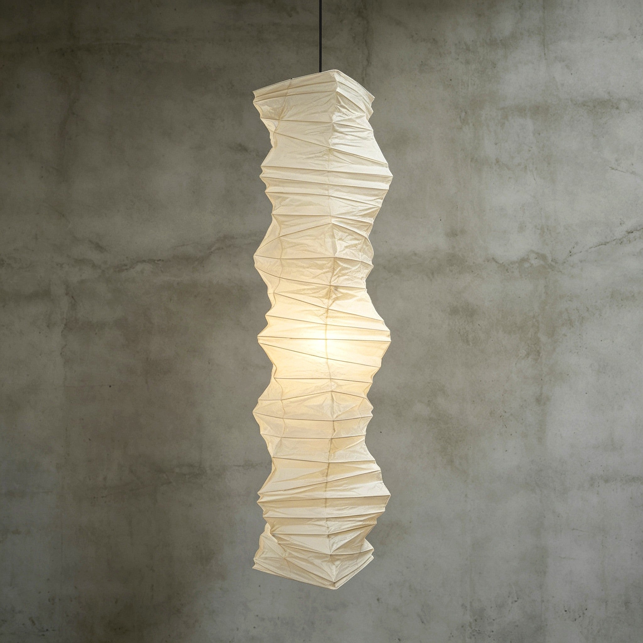 akari Akari 33N Washi Paper Pendant Light | Long Hanging for Corner