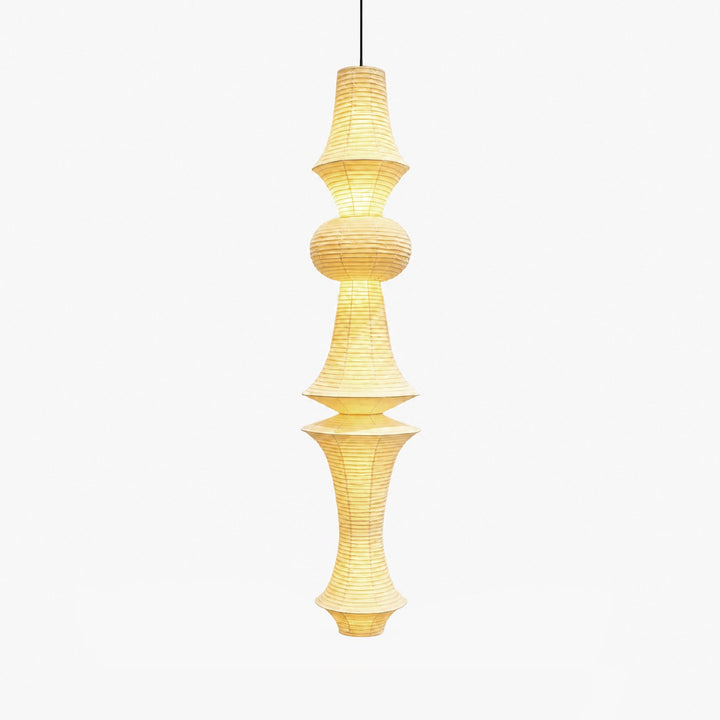 Washi Paper Corner Pendant Light