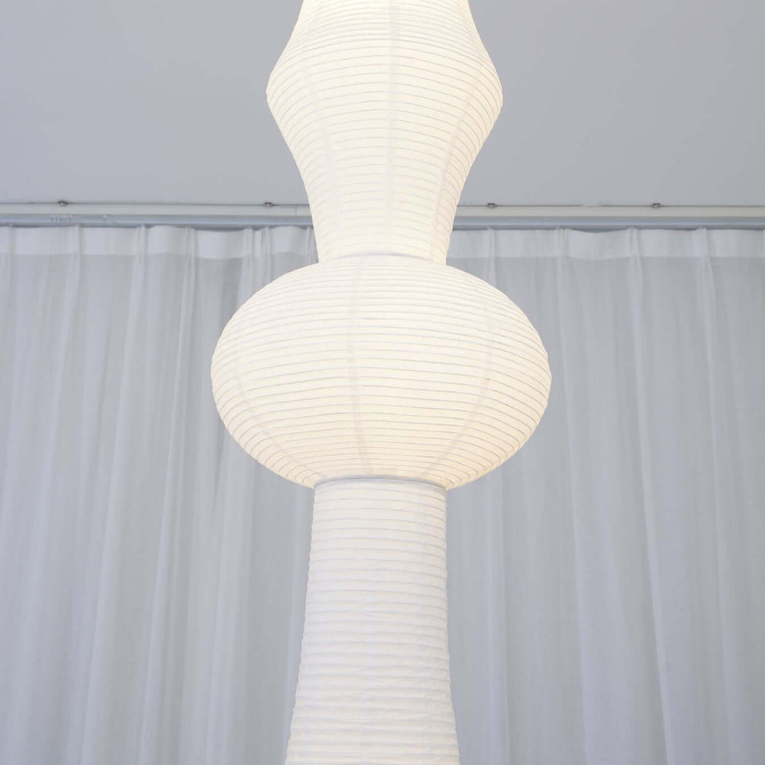 Washi Paper Corner Pendant Light