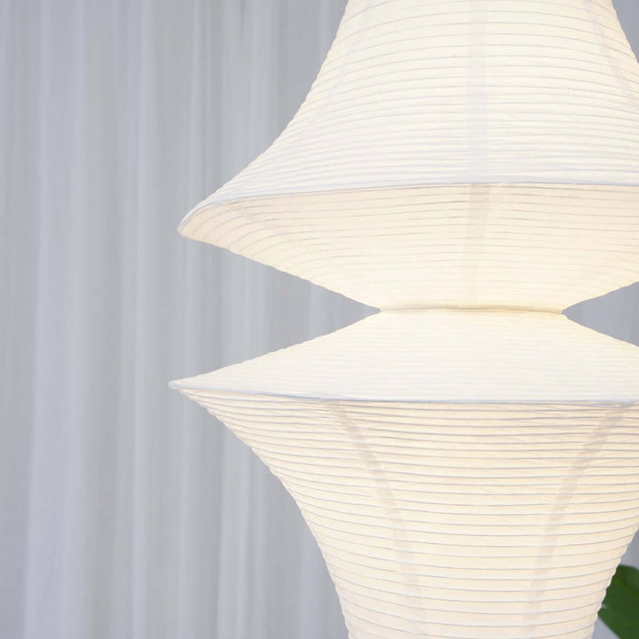 Washi Paper Corner Pendant Light