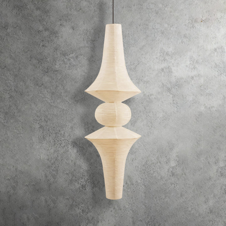 Washi Paper Corner Pendant Light