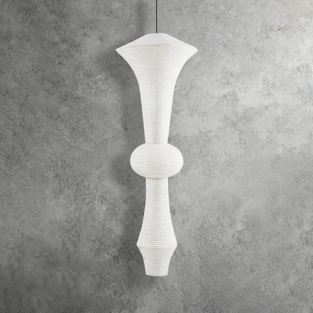 Washi Paper Corner Pendant Light