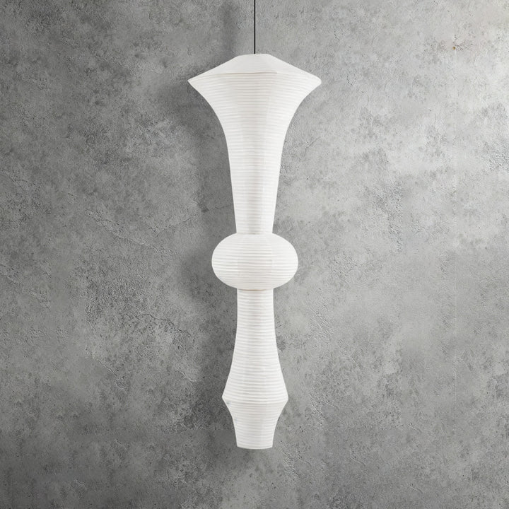 Washi Paper Corner Pendant Light
