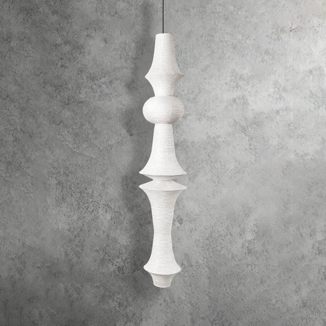 Washi Paper Corner Pendant Light