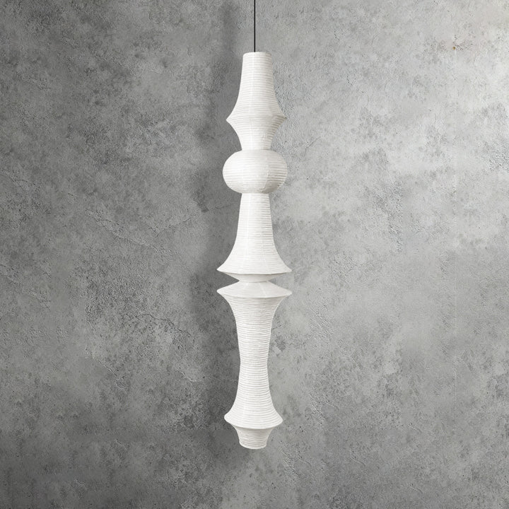 Washi Paper Corner Pendant Light