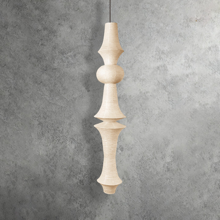 Washi Paper Corner Pendant Light