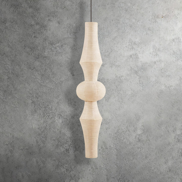 Washi Paper Corner Pendant Light