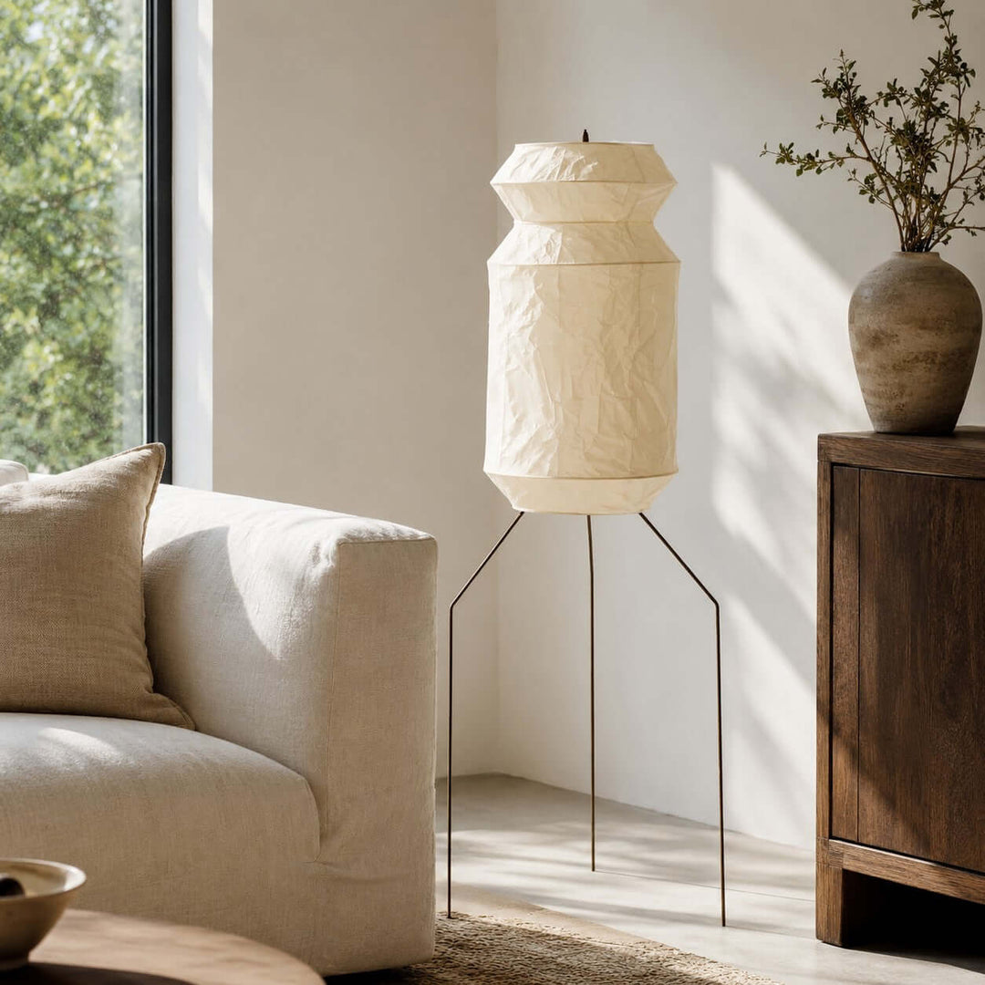 Washi Paper UF3-L6 Floor Lamp
