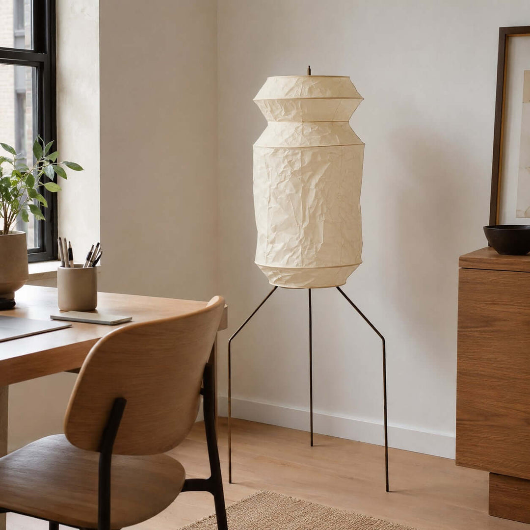 Washi Paper UF3-L6 Floor Lamp