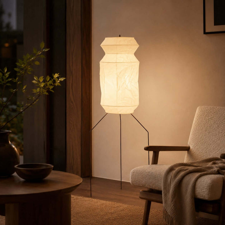 Washi Paper UF3-L6 Floor Lamp