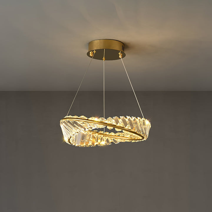 Wave Crystal Chandelier – Elegant Lighting with Shimmering Detail | Vinlighting | Vinlighting