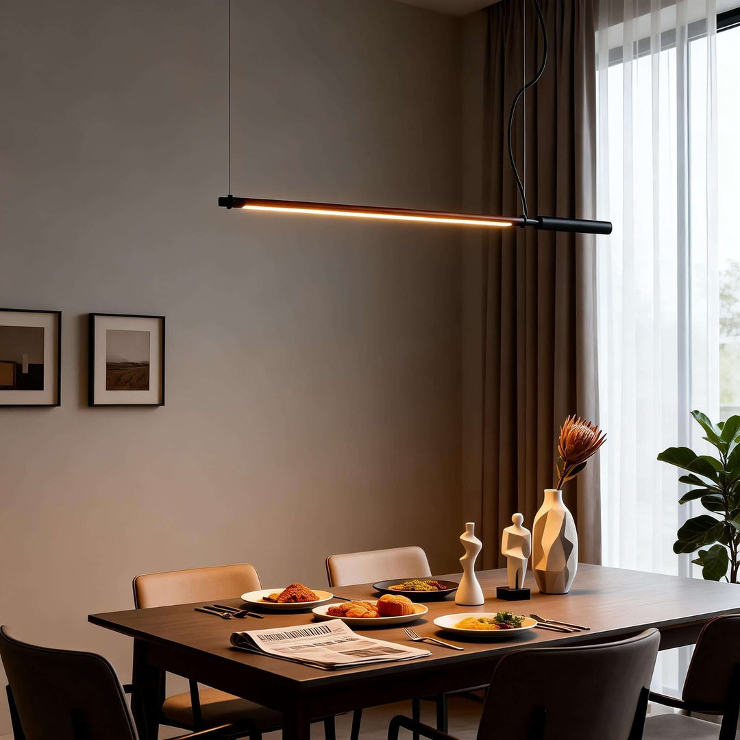Wemri Pendant Lamp – Minimalist Linear Dining Room Lighting