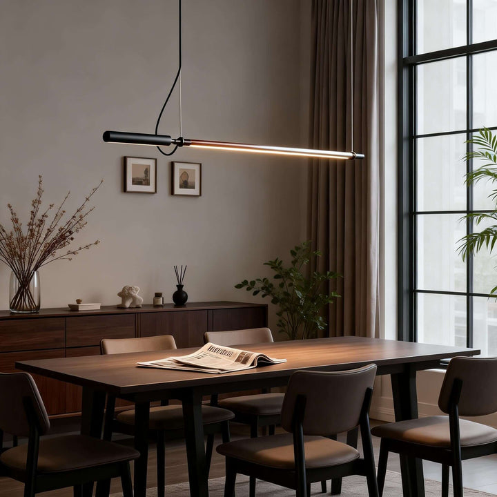 Wemri Pendant Lamp – Minimalist Linear Dining Room Lighting